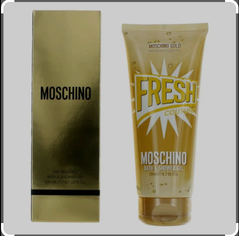 MOSCHINO THE FRESHEST GOLD BATH & SHOWER GEL