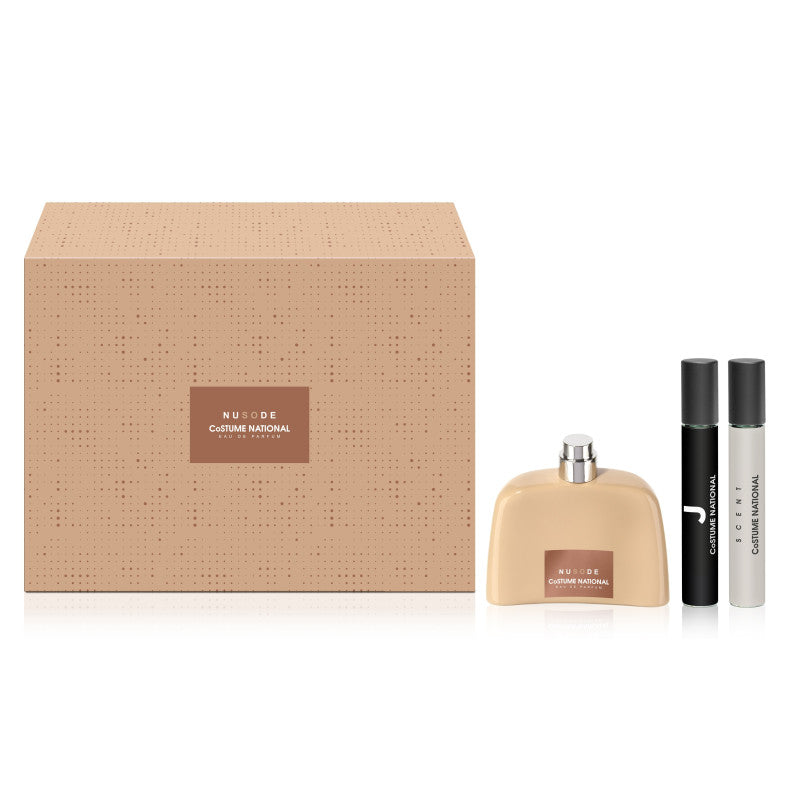 Costume National Cofanetto Nu SO DE Eau de Parfum 100ml con J Travel Spray EdP 7,5ml e Scent Edp 7,5ml