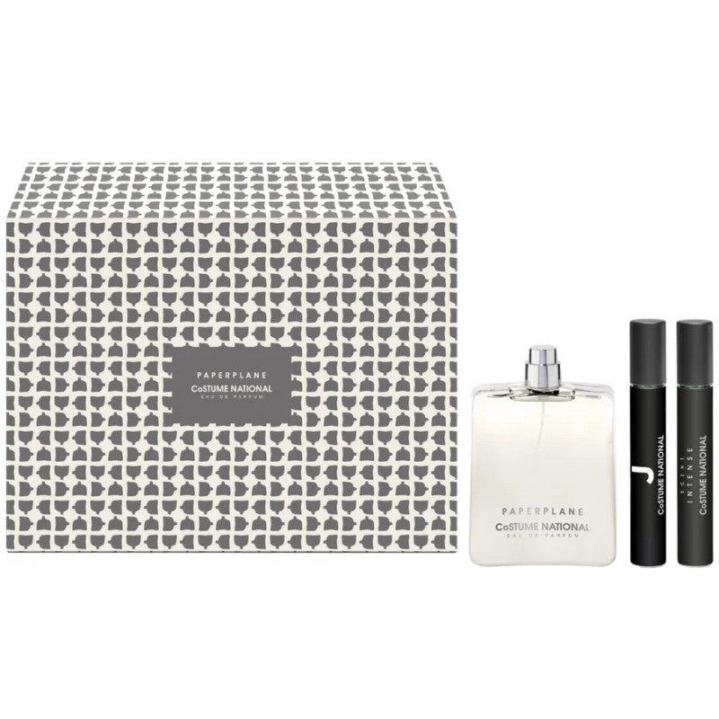 Costume National Cofanetto Paperplane Eau de Parfum 100ml con J 7,5ml e Scent Intense 7,5ml