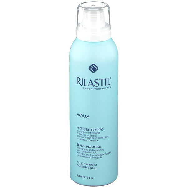 Rilastil mousse corpo idratante e rinfrescante 200ml